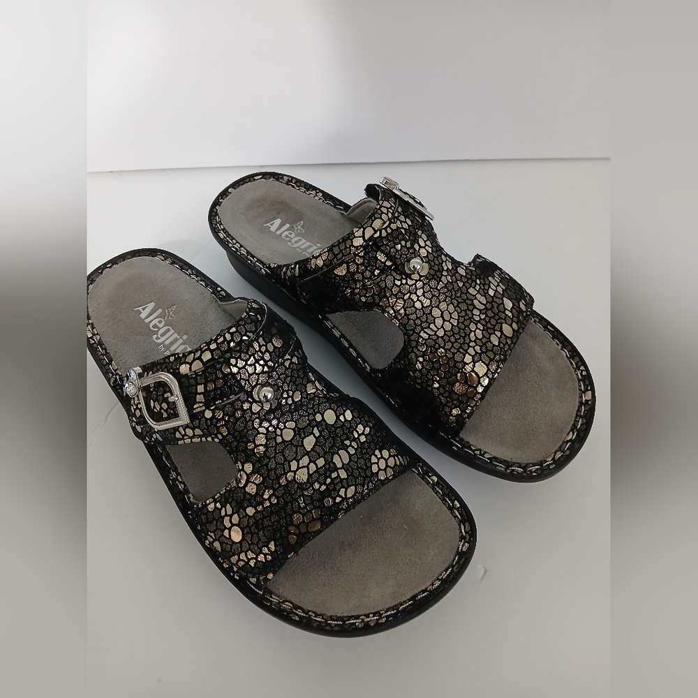 Alegria‎ Slip On Sandals Peg Size 40 EU/ 10US - Picture 2 of 8